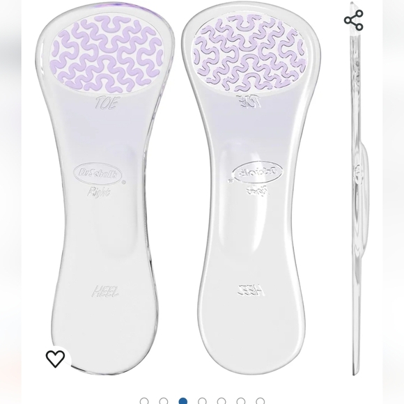 High Heel comfort bundle Dr Scholl's Gel insoles & Two leather suede Heel grips - Picture 8 of 13